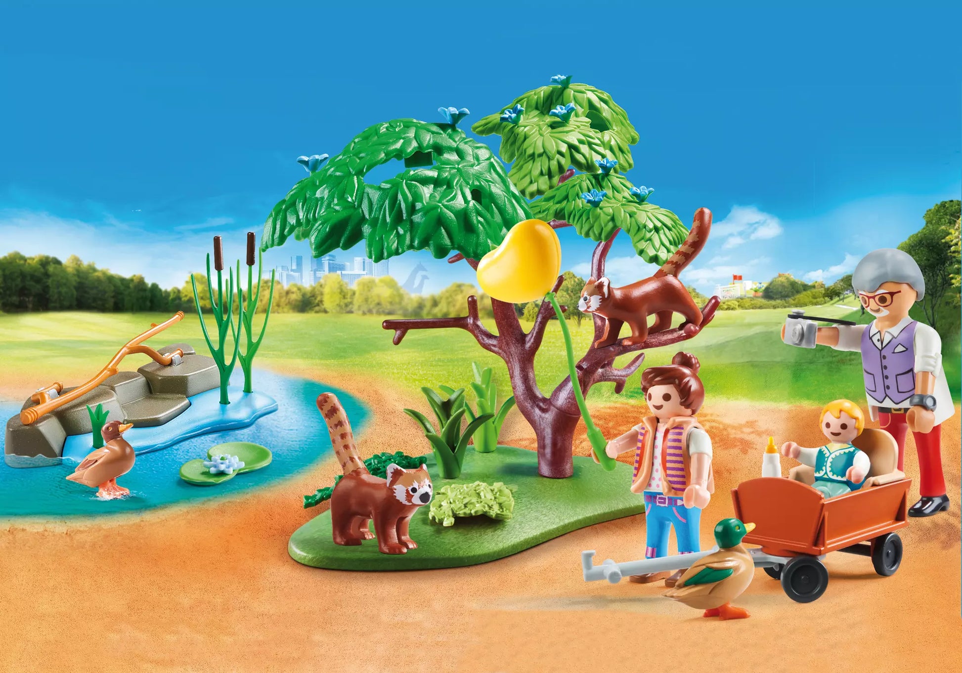 Playmobil 70344 Family Fun Kleine Pandas im Freigehege - plegobil
