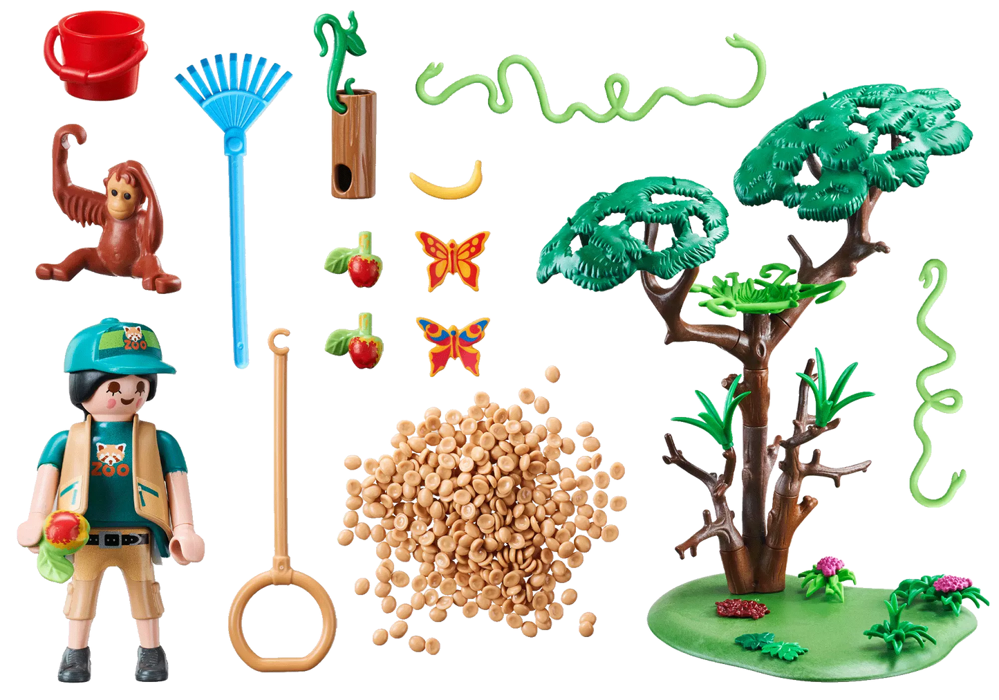 Playmobil 70345 Family Fun Orang Utans im Baum - plegobil