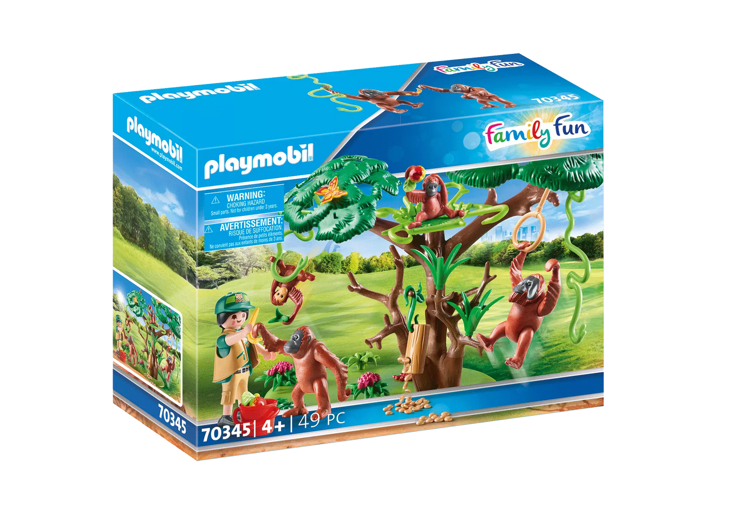 Playmobil 70345 Family Fun Orang Utans im Baum - plegobil