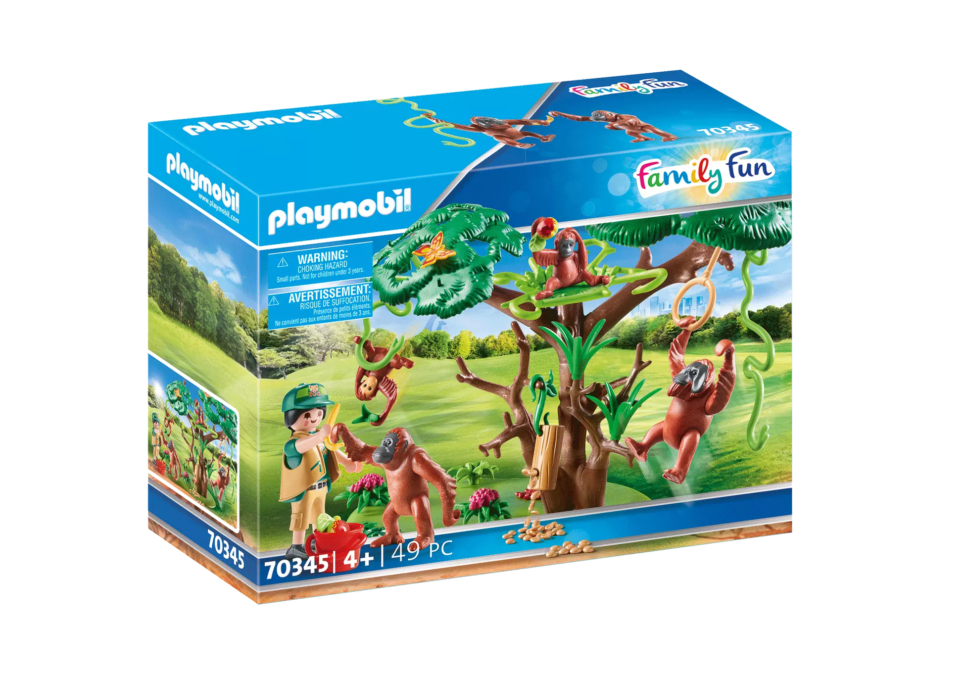 Playmobil 70345 Family Fun Orang Utans im Baum - plegobil