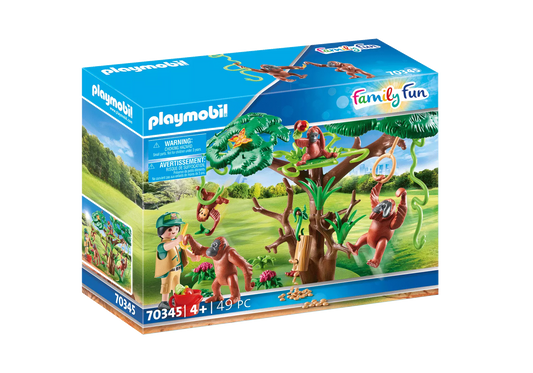 Playmobil 70345 Family Fun Orang Utans im Baum - plegobil