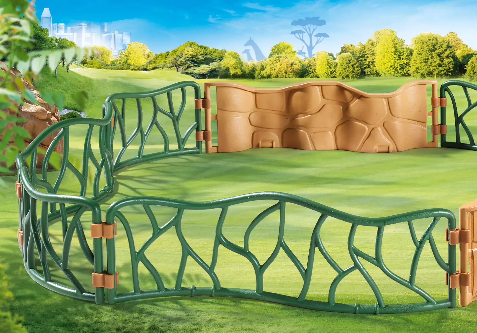 Playmobil 70347 Family Fun Erlebnis-Zoogehege - plegobil