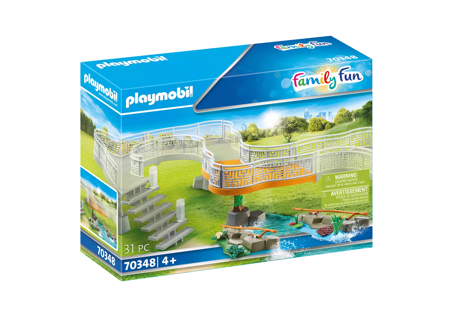 Playmobil 70348 Family Fun Erweiterungsset Erlebnis Zoo (Folienverpackung) - plegobil
