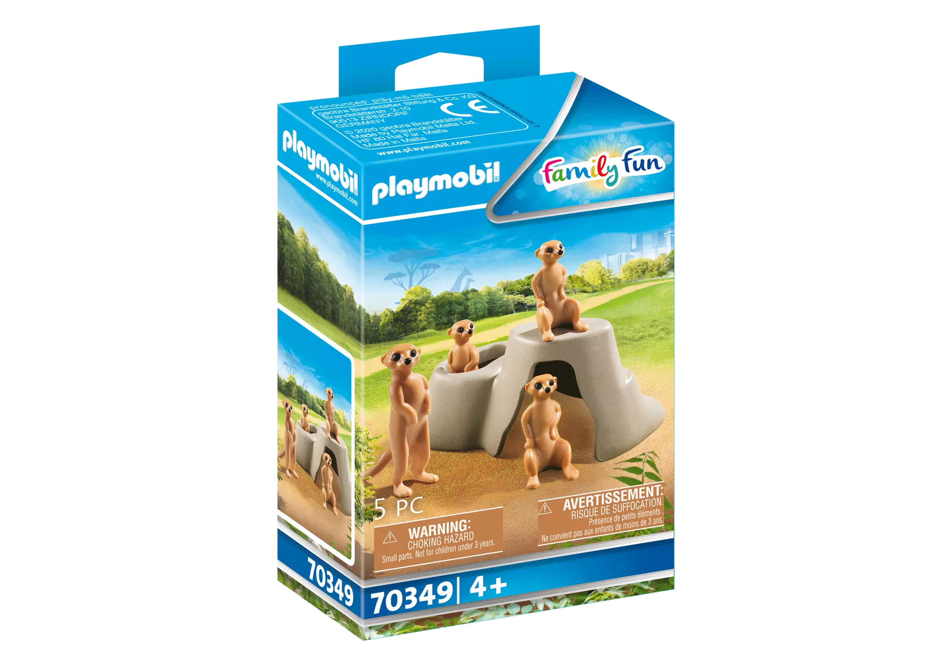 Playmobil 70349 Family Fun Erdmännchenkolonie - plegobil