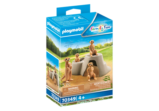 Playmobil 70349 Family Fun Erdmännchenkolonie - plegobil