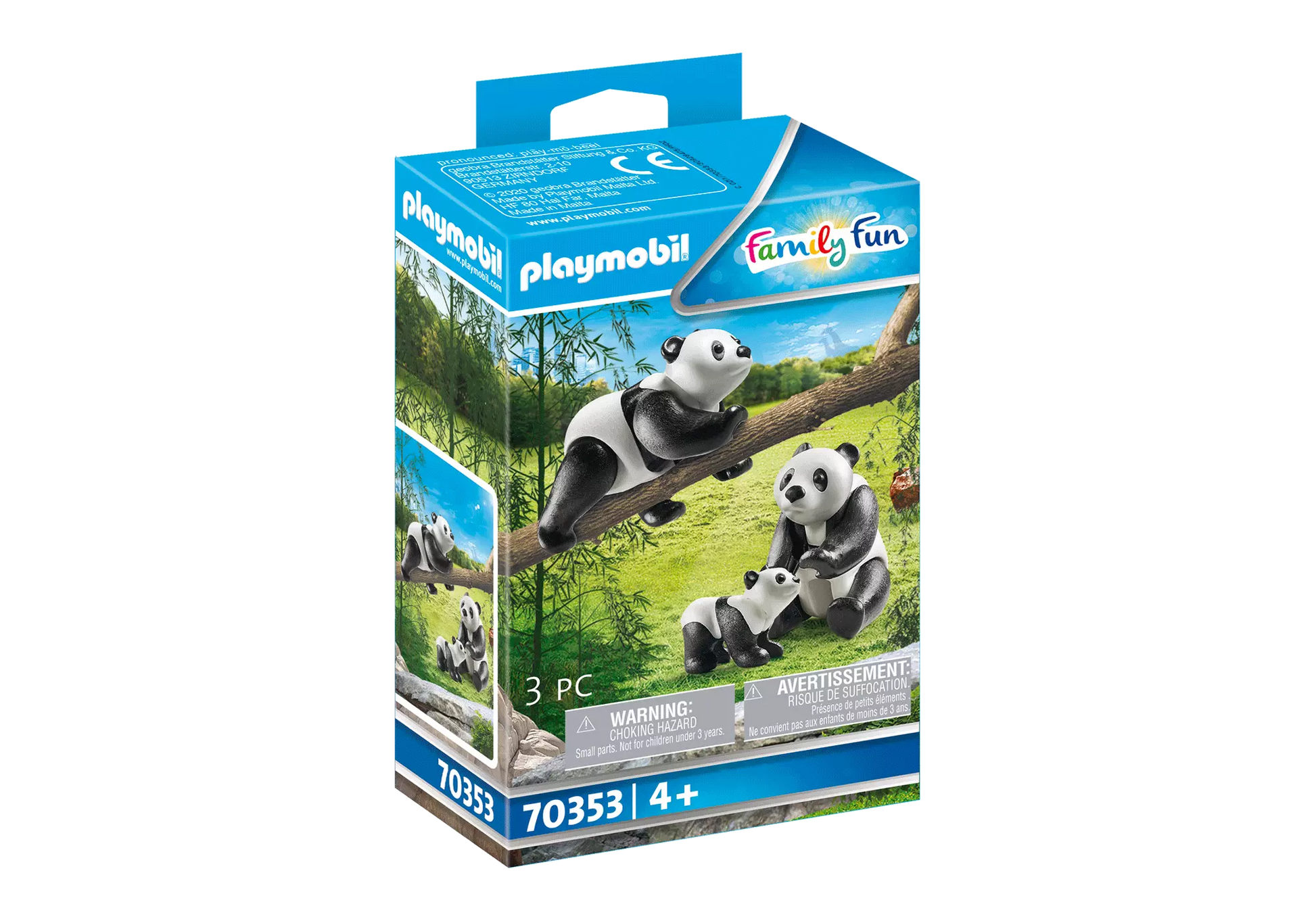 Playmobil 70353 Family Fun 2 Pandas mit Baby - plegobil