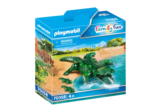 Playmobil 70358 Family Fun Alligator mit Babys - plegobil