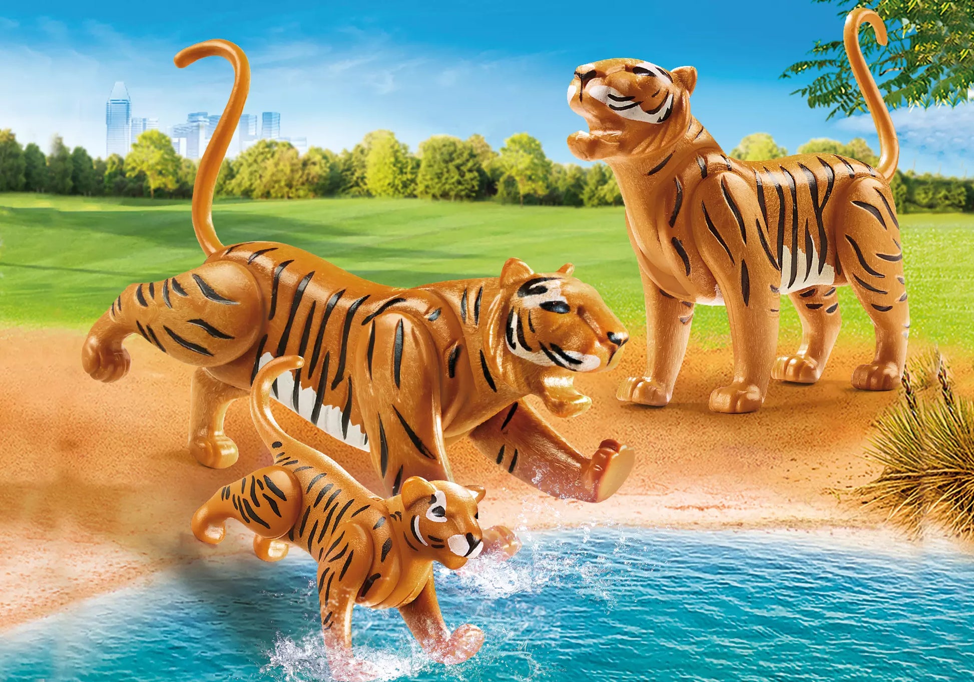 Playmobil 70359 Family Fun 2 Tiger mit Baby - plegobil