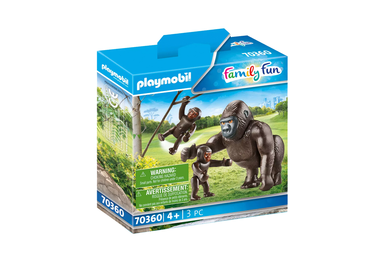 Playmobil 70360 Family Fun Gorilla mit Babys - plegobil