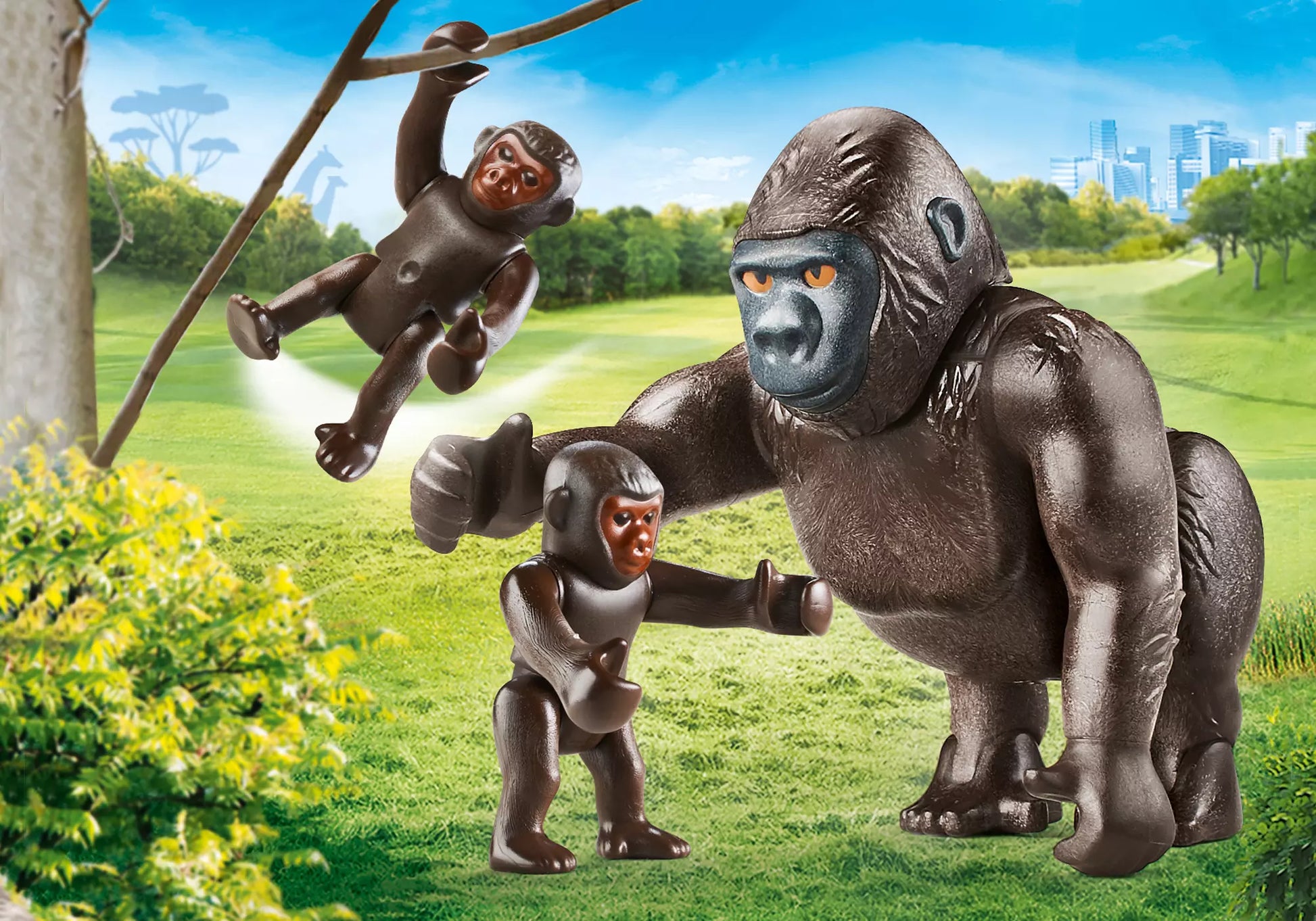 Playmobil 70360 Family Fun Gorilla mit Babys - plegobil