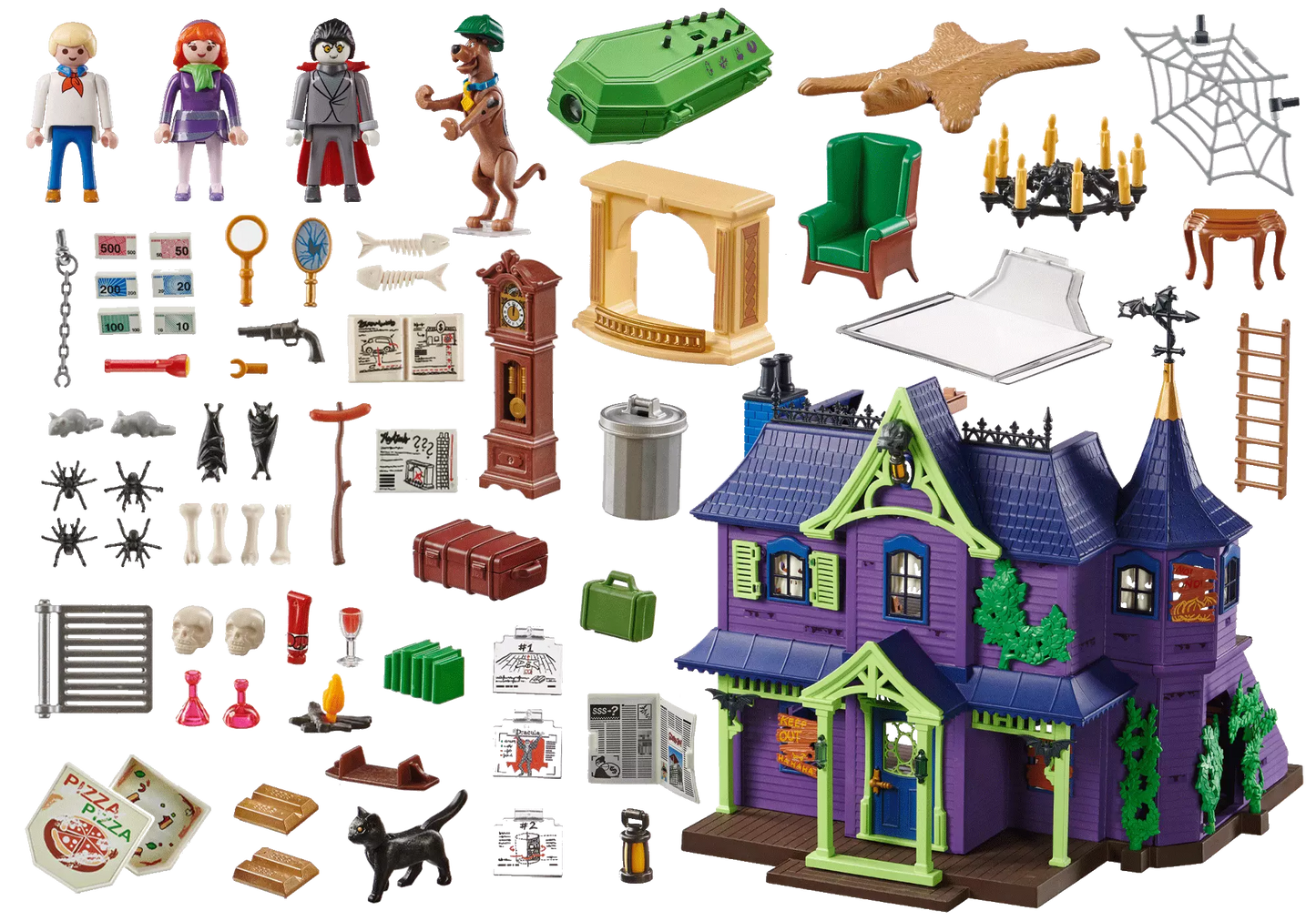 Playmobil 70361 Scooby-Doo! Abenteuer im Geisterhaus - plegobil