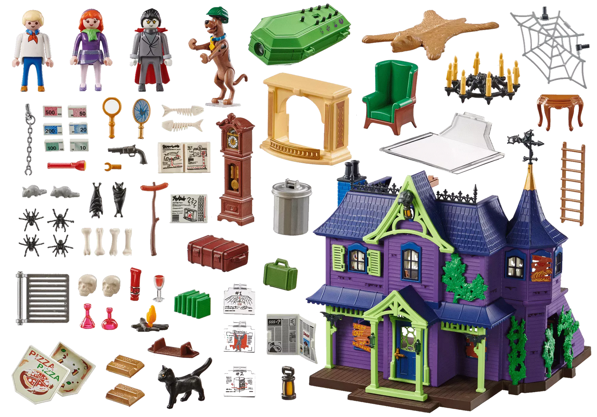 Playmobil 70361 Scooby-Doo! Abenteuer im Geisterhaus - plegobil