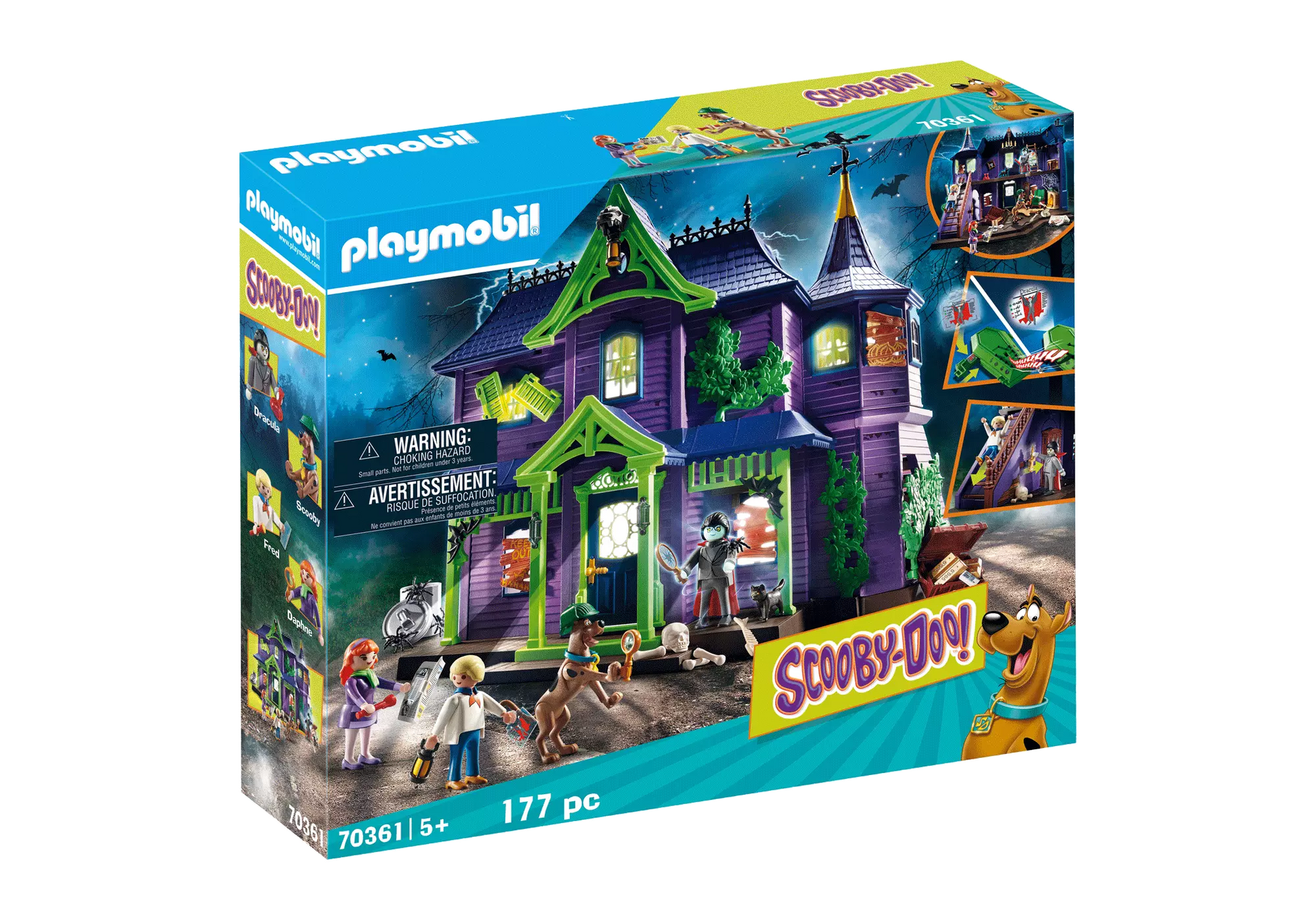 Playmobil 70361 Scooby-Doo! Abenteuer im Geisterhaus - plegobil