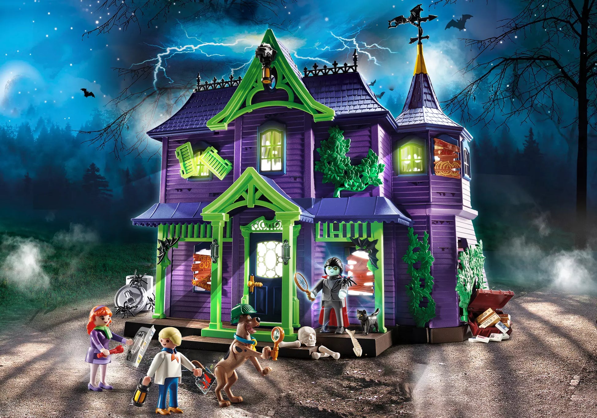 Playmobil 70361 Scooby-Doo! Abenteuer im Geisterhaus - plegobil