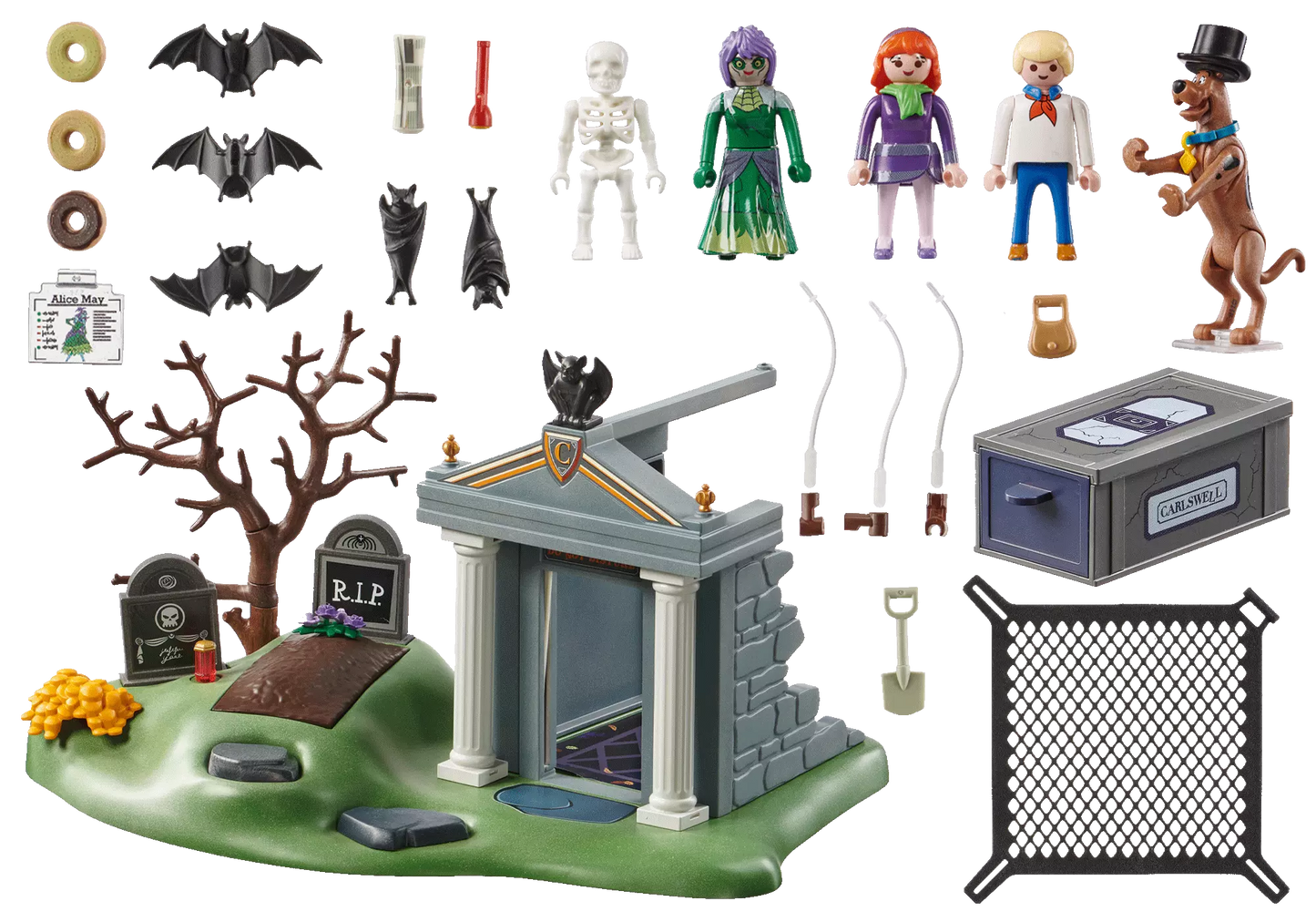 Playmobil 70362 Scooby-Doo! Abenteuer auf dem Friedhof - plegobil