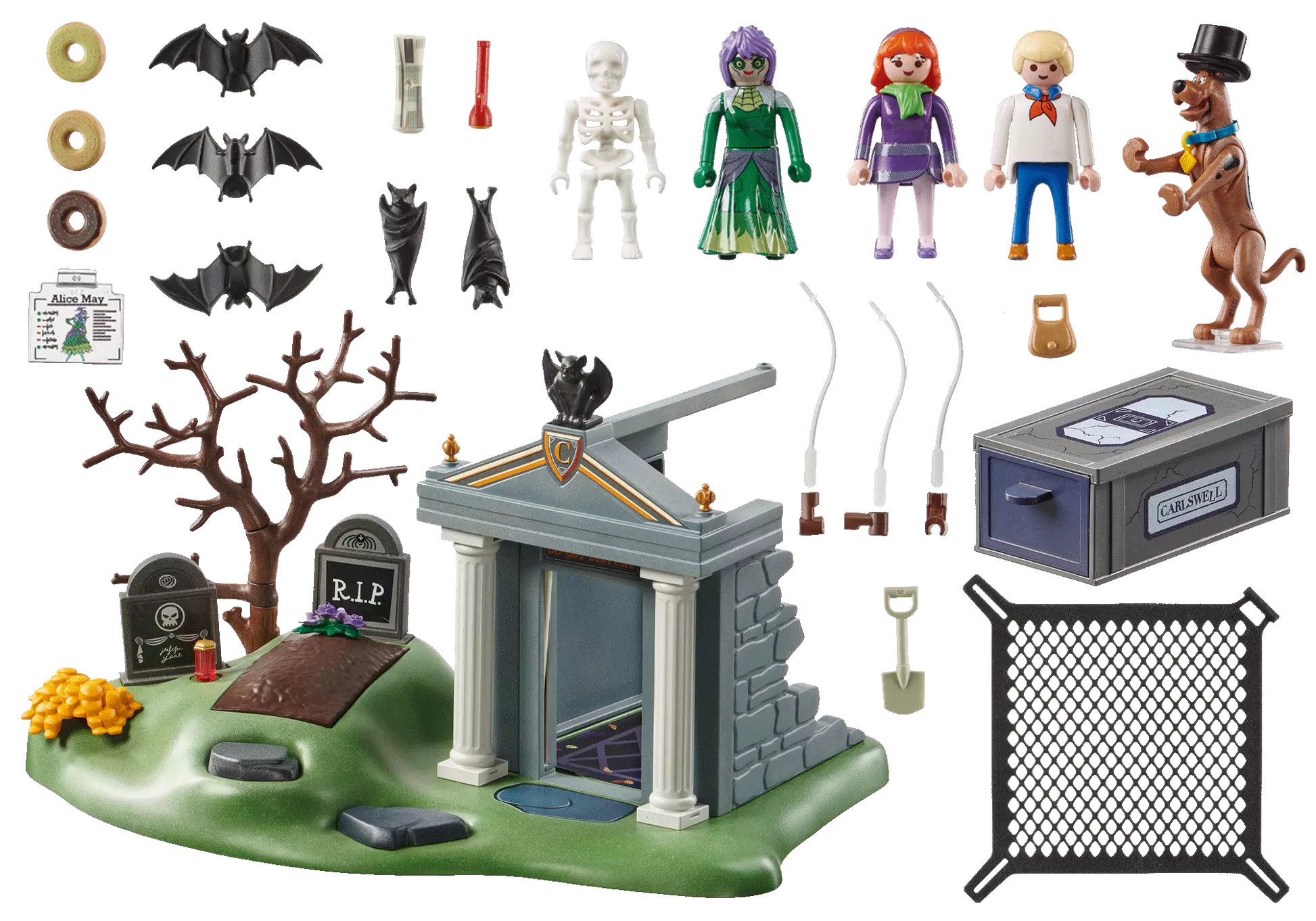 Playmobil 70362 Scooby-Doo! Abenteuer auf dem Friedhof - plegobil