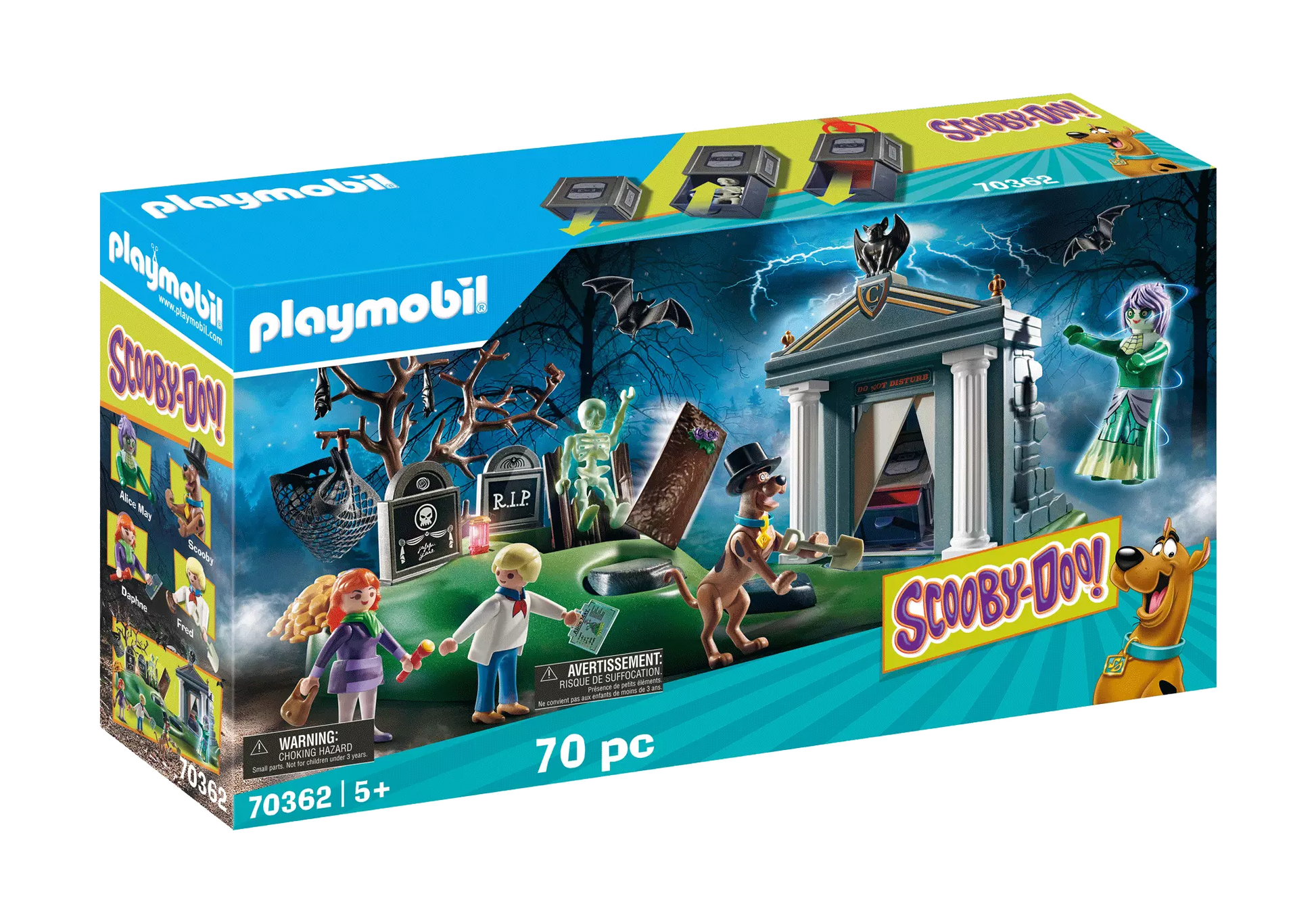Playmobil 70362 Scooby-Doo! Abenteuer auf dem Friedhof - plegobil
