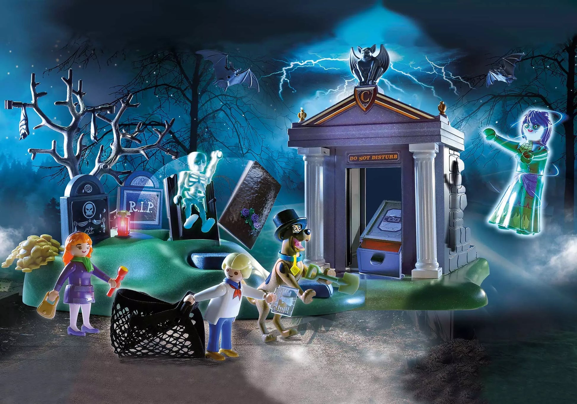 Playmobil 70362 Scooby-Doo! Abenteuer auf dem Friedhof - plegobil