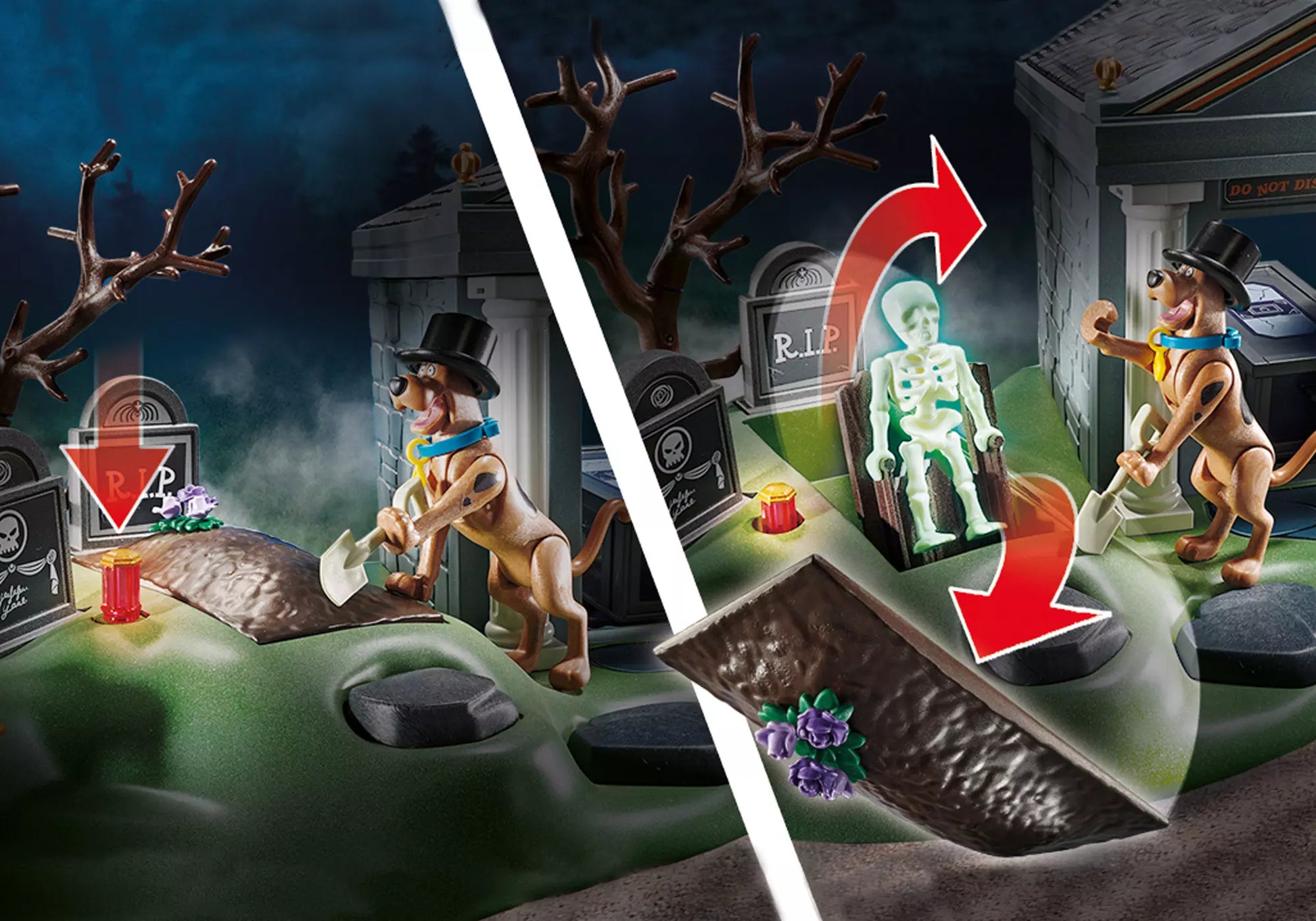 Playmobil 70362 Scooby-Doo! Abenteuer auf dem Friedhof - plegobil