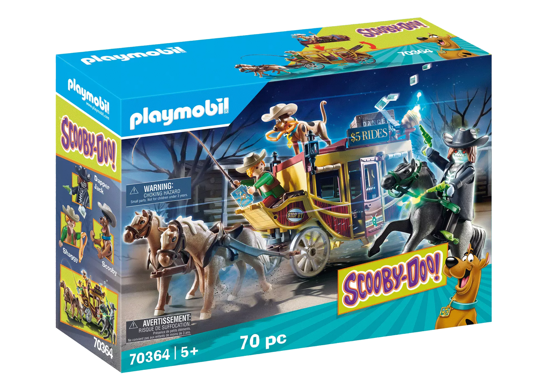 Playmobil 70364 Scooby-Doo! Abenteuer im Wilden Westen - plegobil