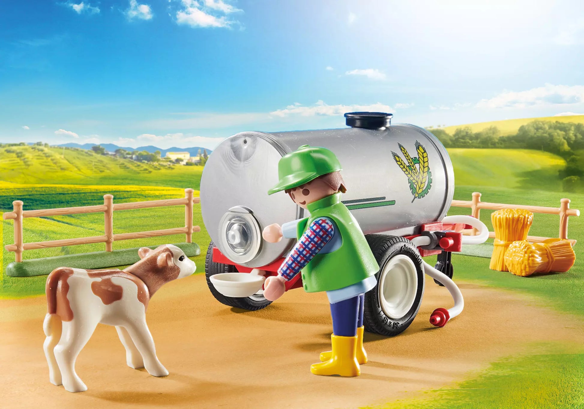 Playmobil 70367 Country Ladetraktor mit Wassertank - plegobil