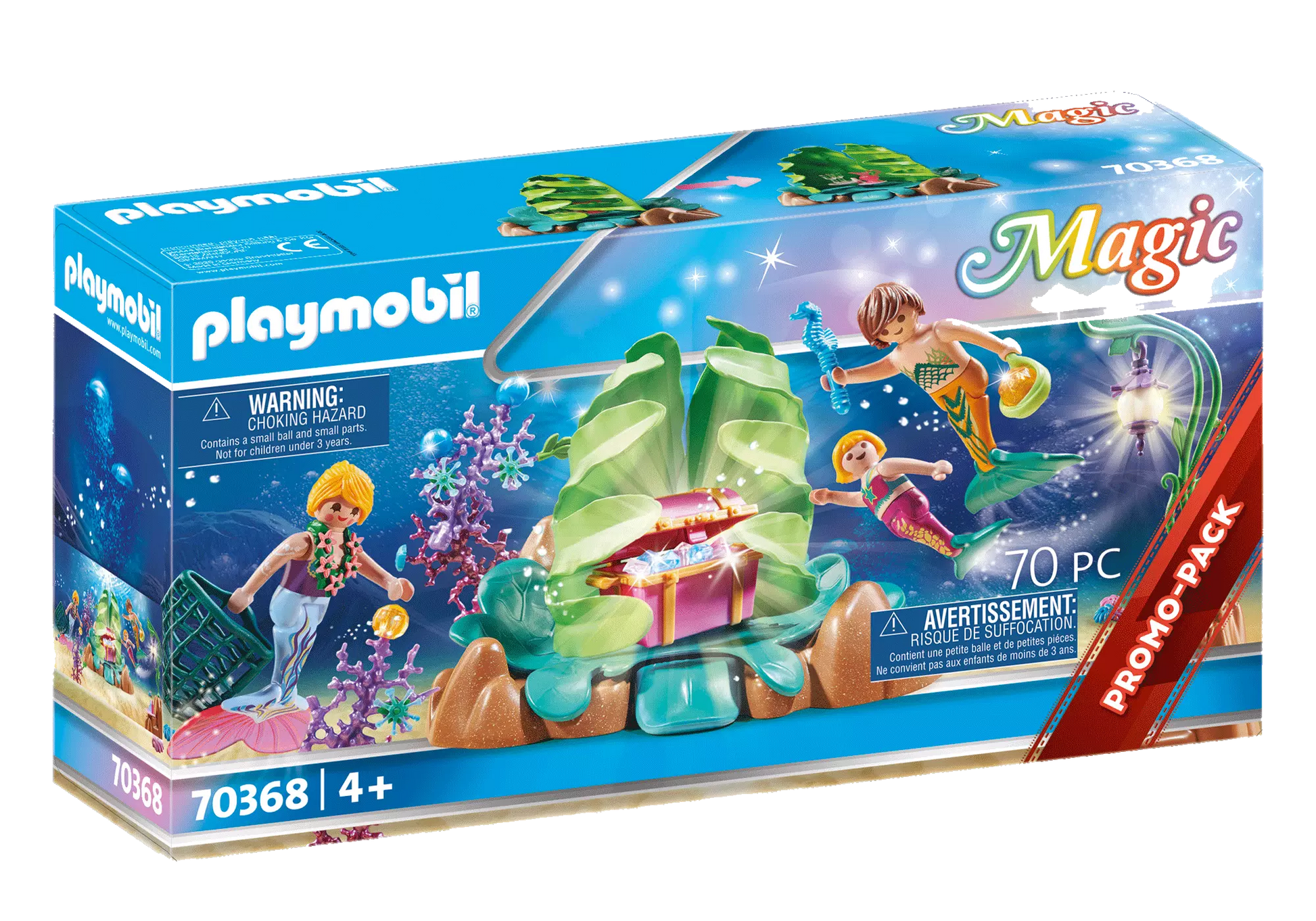 Playmobil 70368 Magic Korallen-Lounge der Meerjungfrauen - plegobil