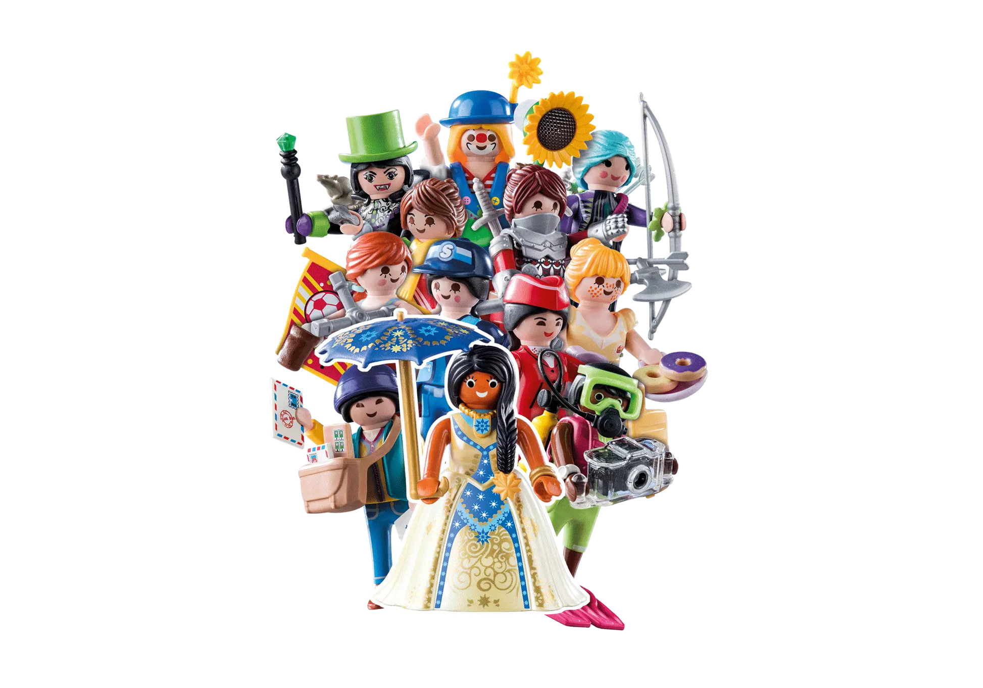 Playmobil 70370 Figures Serie 18 Girls - plegobil
