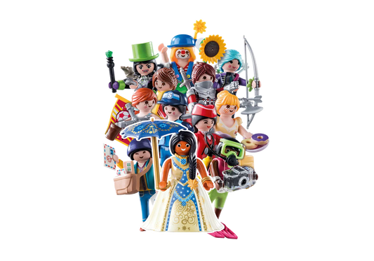 Playmobil 70370 Figures Serie 18 Girls - plegobil