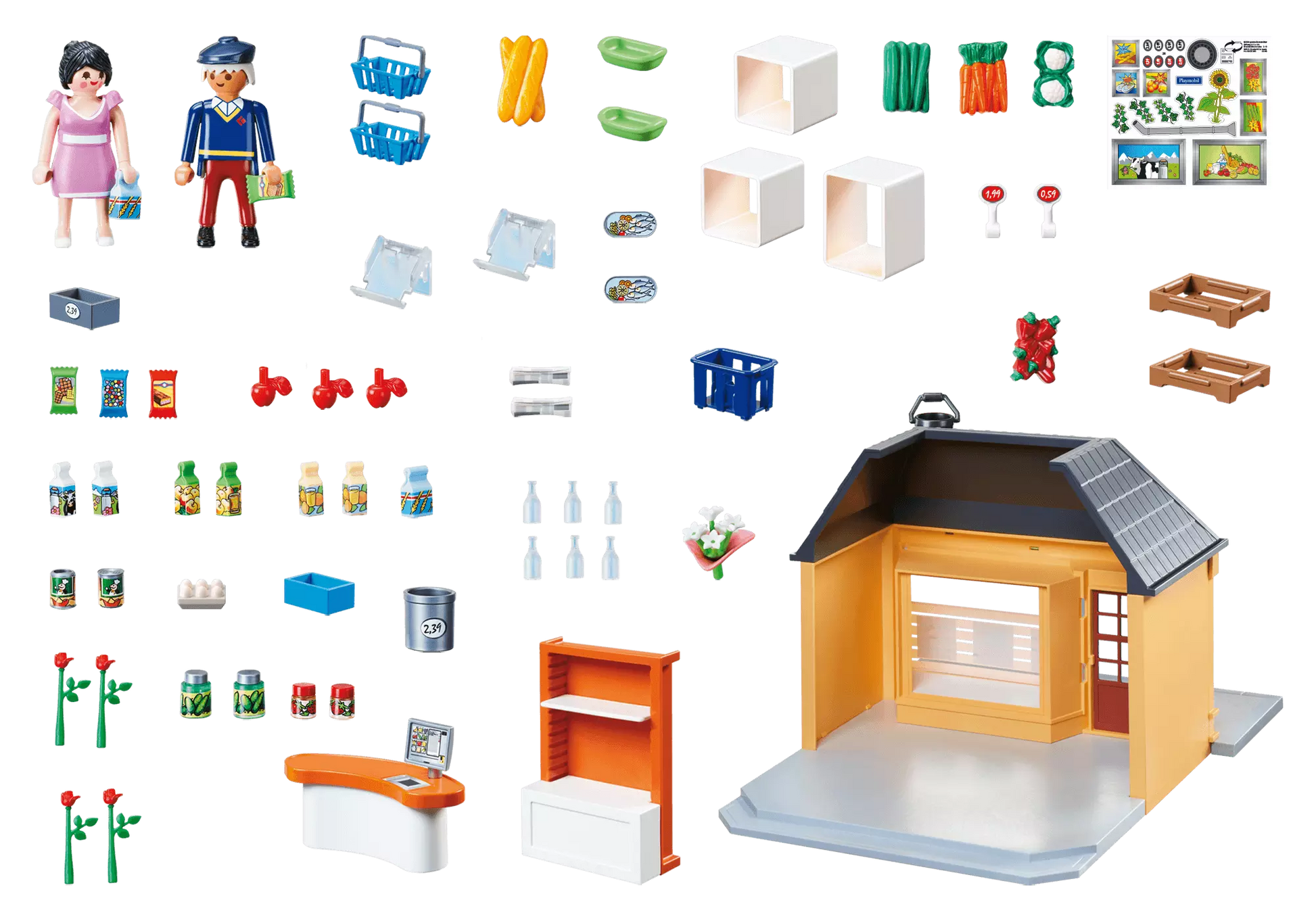 Playmobil 70375 City Life Mein Supermarkt - plegobil