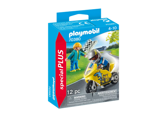 Playmobil 70380 Special Plus Jungs mit Racingbike - plegobil