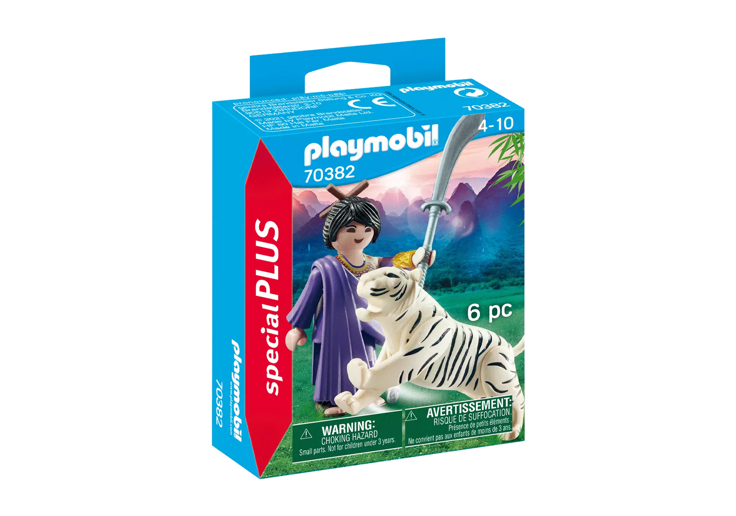 Playmobil 70382 Special Plus Asiakämpferin mit Tiger - plegobil