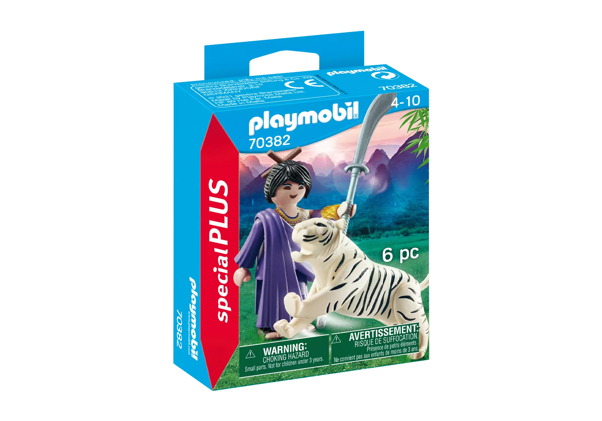 Playmobil 70382 Special Plus Asiakämpferin mit Tiger - plegobil