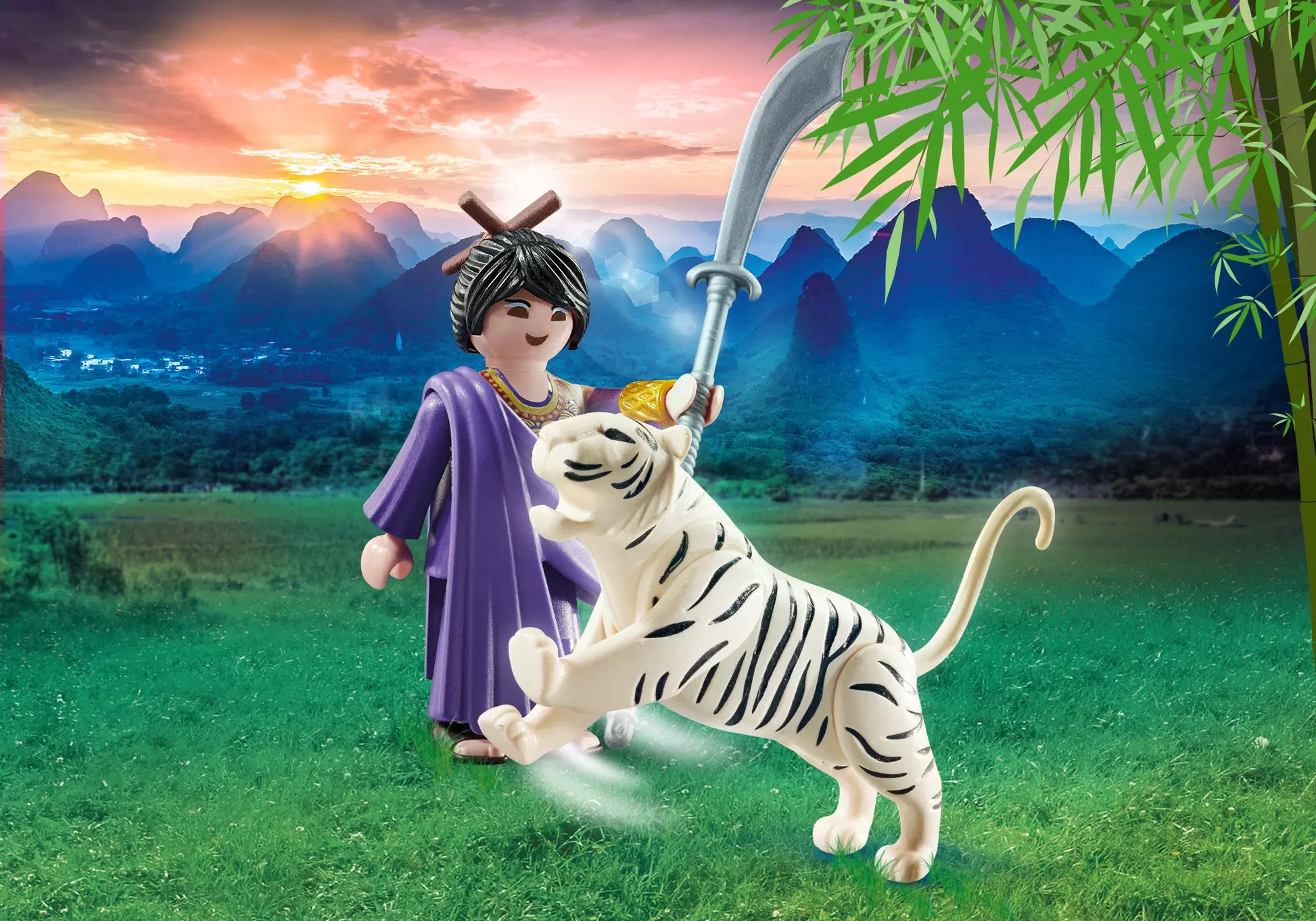 Playmobil 70382 Special Plus Asiakämpferin mit Tiger - plegobil
