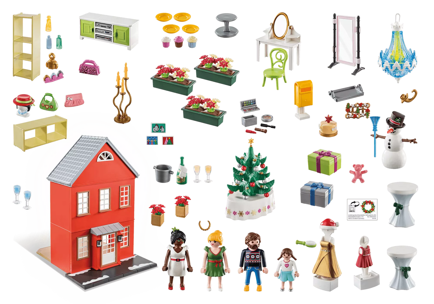 Playmobil 70383 City Life Adventskalender Weihnachten im Stadthaus - plegobil
