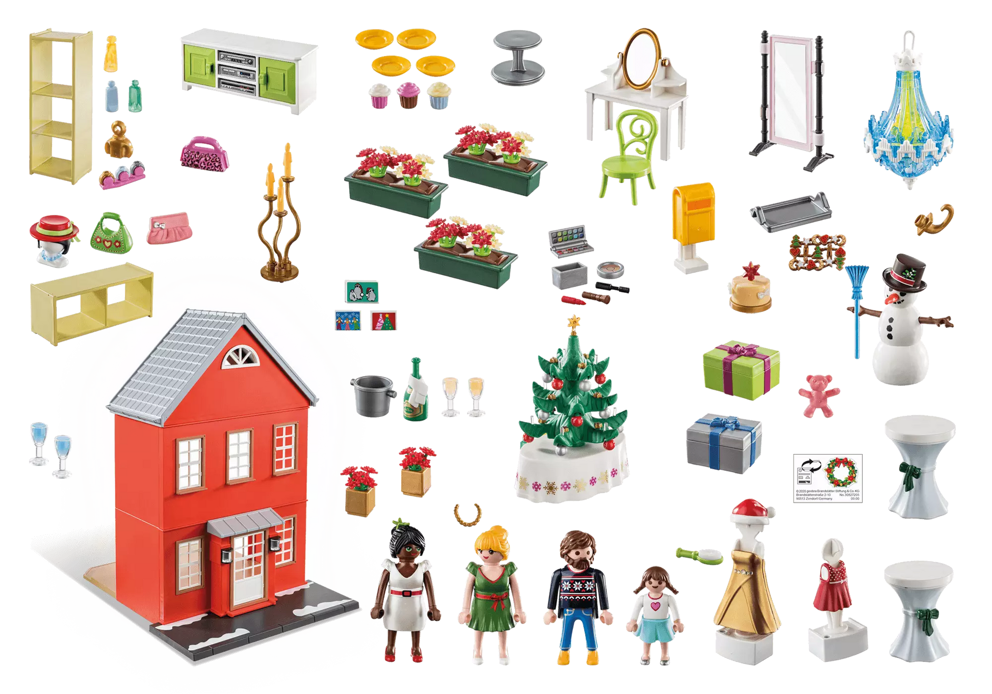 Playmobil 70383 City Life Adventskalender Weihnachten im Stadthaus - plegobil