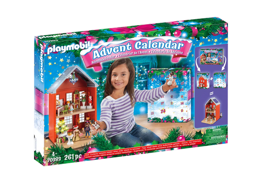 Playmobil 70383 City Life Adventskalender Weihnachten im Stadthaus - plegobil