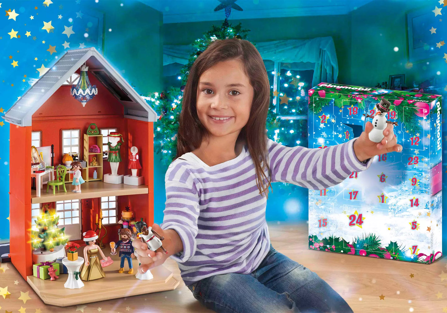 Playmobil 70383 City Life Adventskalender Weihnachten im Stadthaus - plegobil