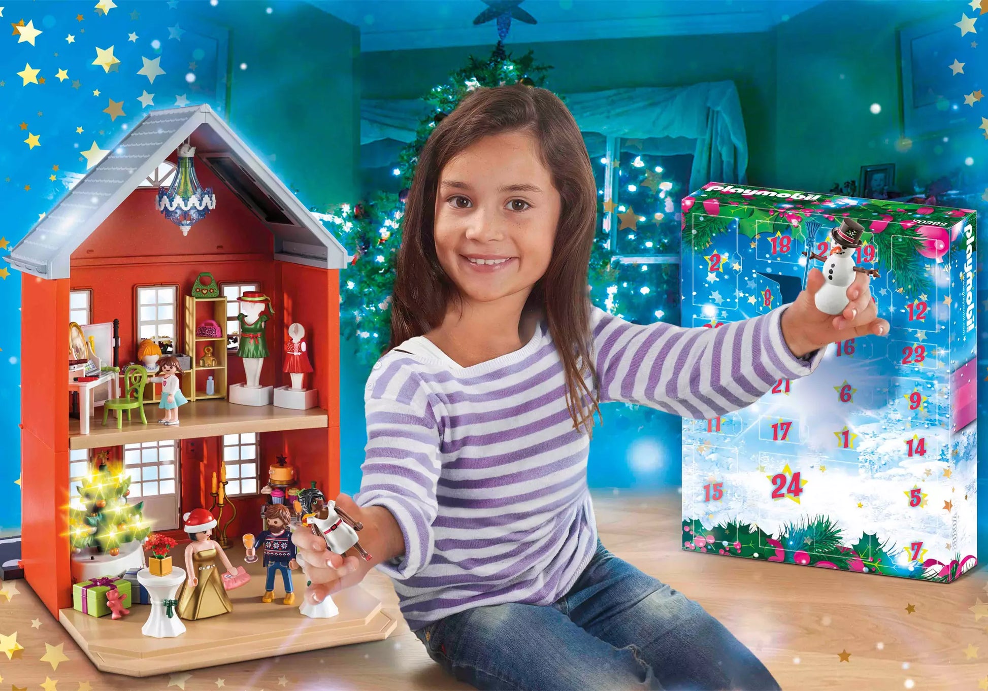 Playmobil 70383 City Life Adventskalender Weihnachten im Stadthaus - plegobil