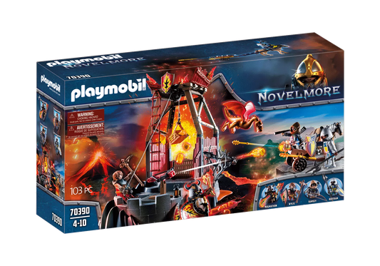 Playmobil 70390 Novelmore Burnham Raiders Lavamine - plegobil