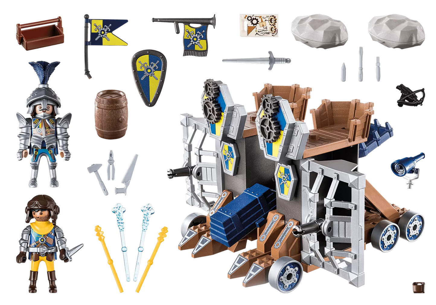 Playmobil 70391 Novelmore Mobile Katapultfestung - plegobil