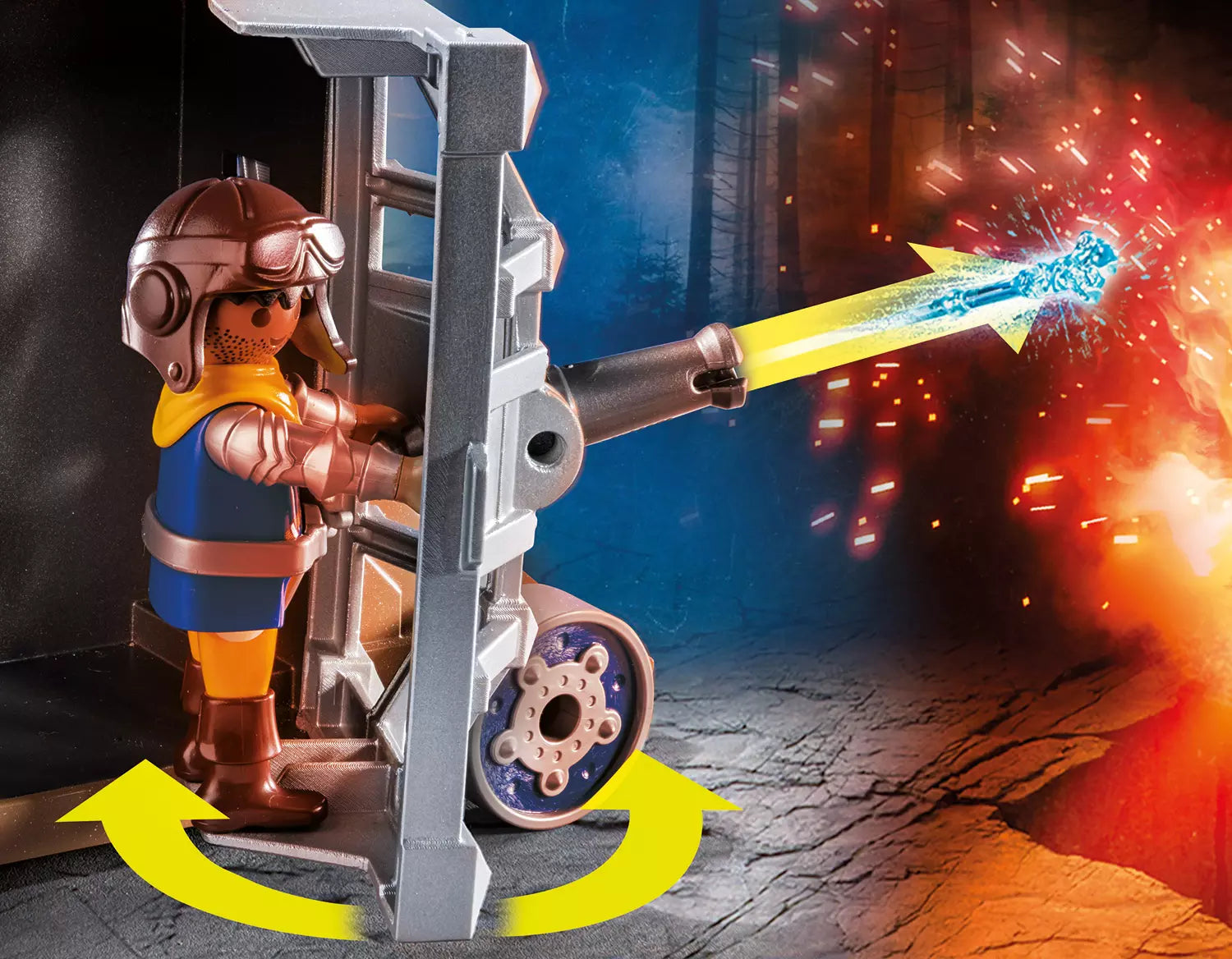 Playmobil 70391 Novelmore Mobile Katapultfestung - plegobil
