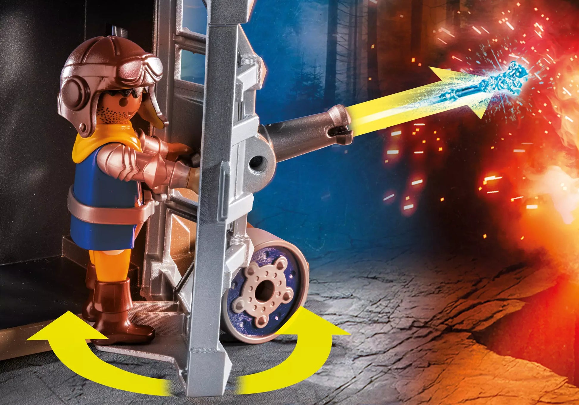 Playmobil 70391 Novelmore Mobile Katapultfestung - plegobil