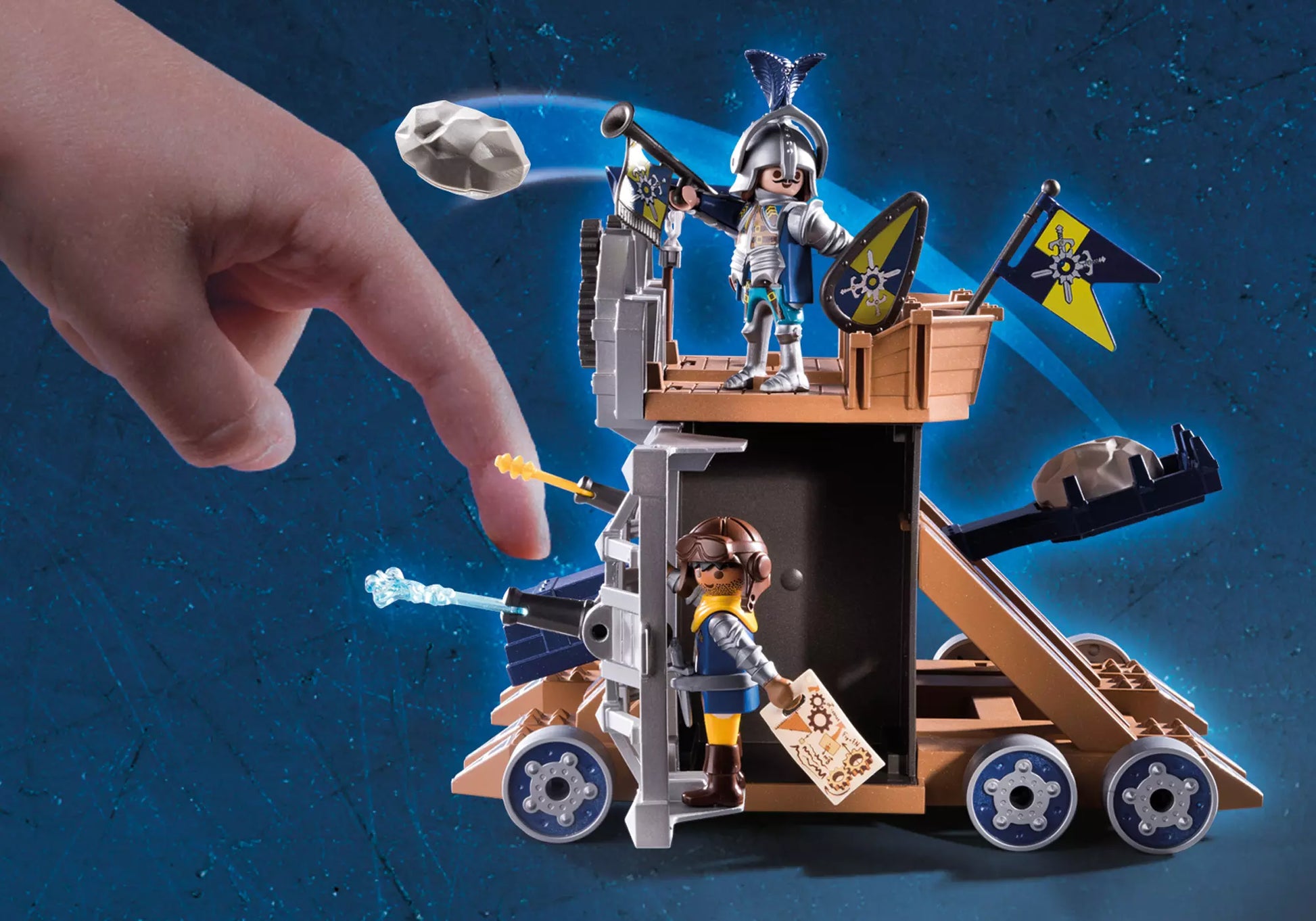 Playmobil 70391 Novelmore Mobile Katapultfestung - plegobil