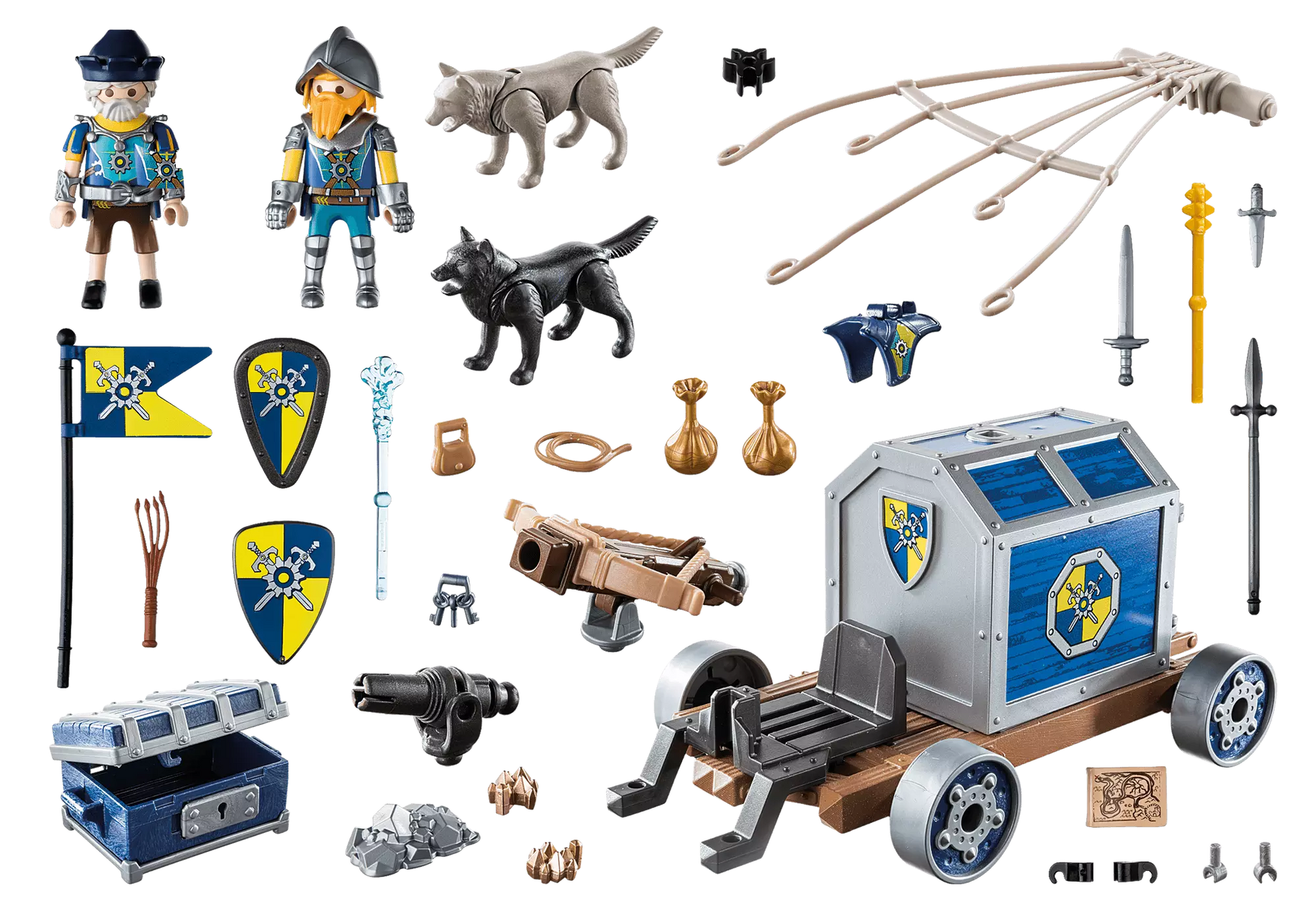 Playmobil 70392 Novelmore Schatztransport - plegobil