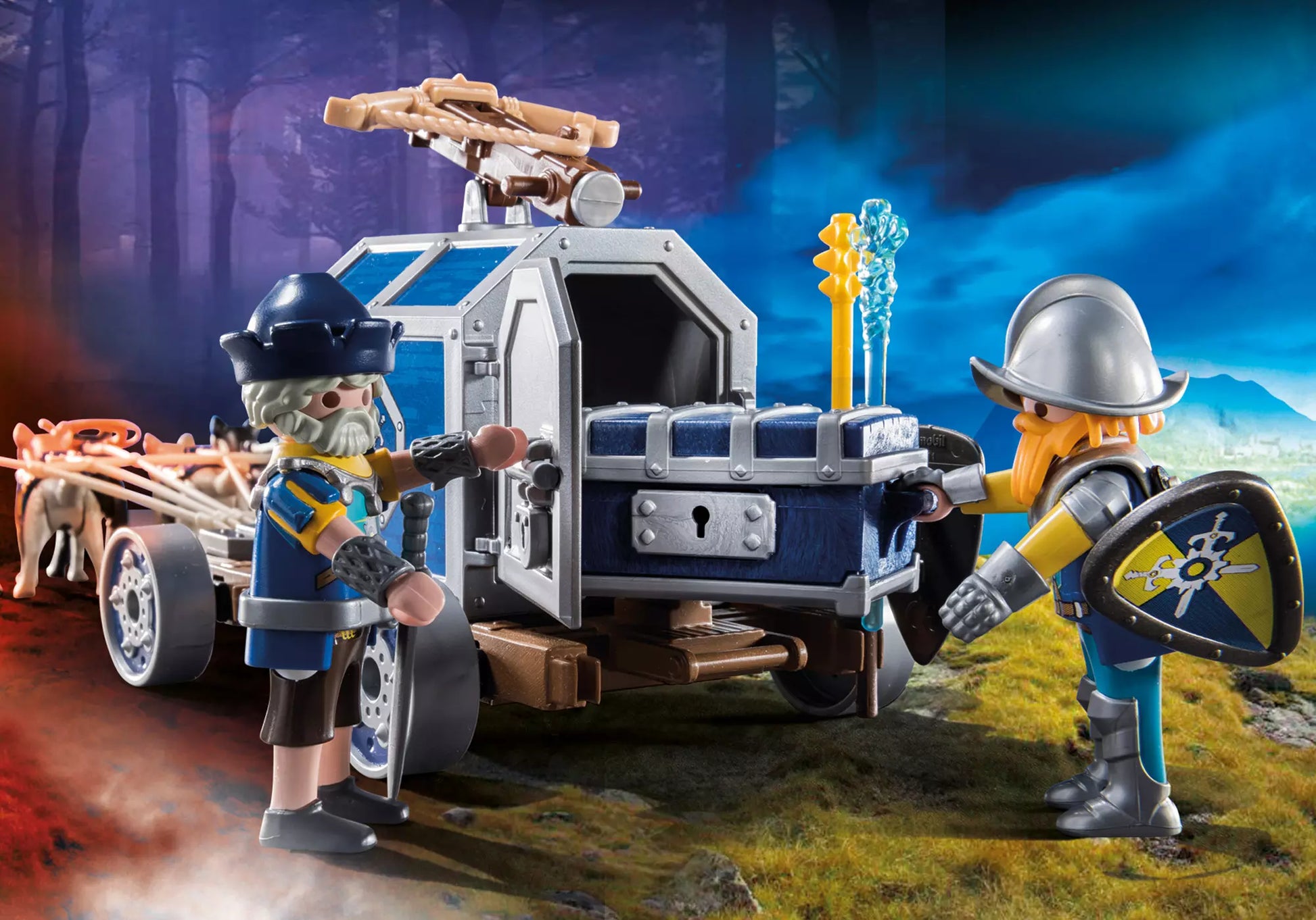 Playmobil 70392 Novelmore Schatztransport - plegobil