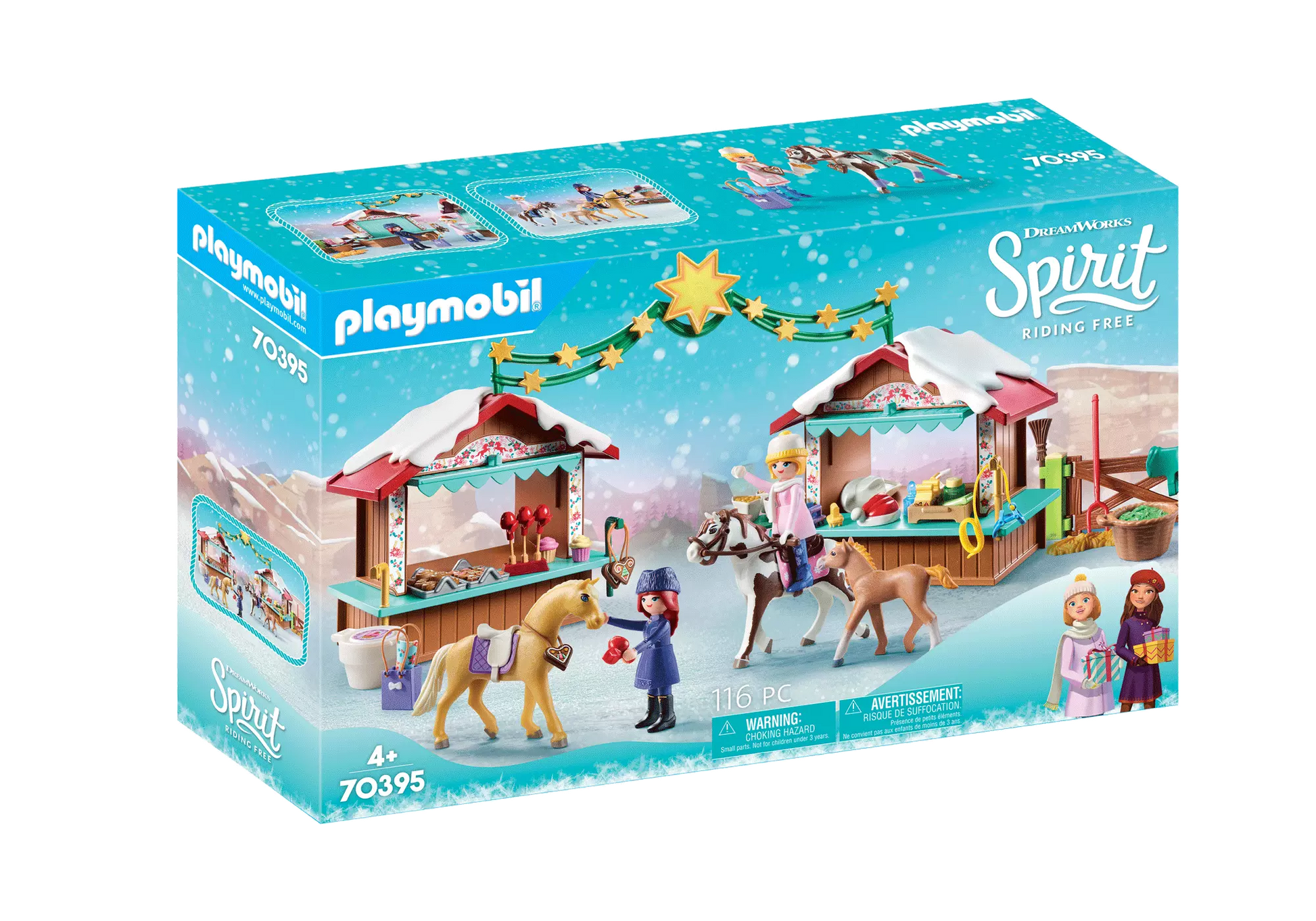 Playmobil 70395 Spirit Weihnachten in Miradero - plegobil