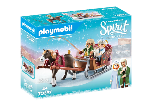 Playmobil 70397 Spirit Winterliche Schlittenfahrt - plegobil