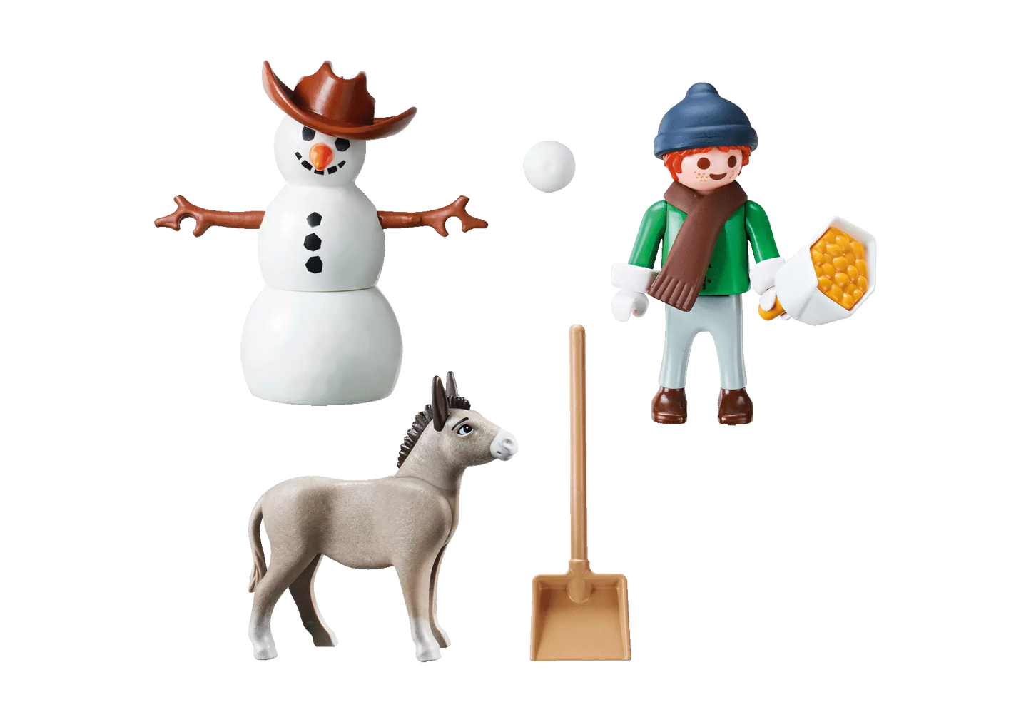Playmobil 70398 Spirit Schneespaß mit Snips & Herrn Karotte - plegobil