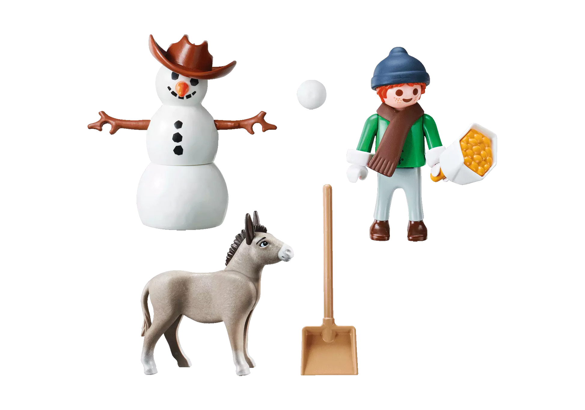 Playmobil 70398 Spirit Schneespaß mit Snips & Herrn Karotte - plegobil