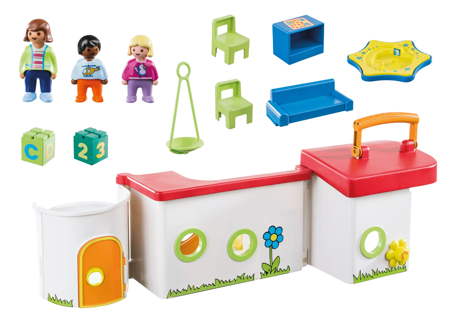 Playmobil 70399 1-2-3 Mein Mitnehm Kindergarten - plegobil